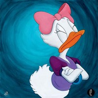 Artist Daisy Duck Artwork portrait