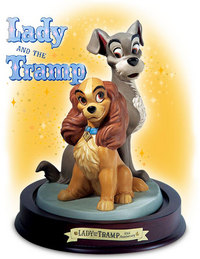 Artist Lady and the Tramp WDCC Figurines portrait
