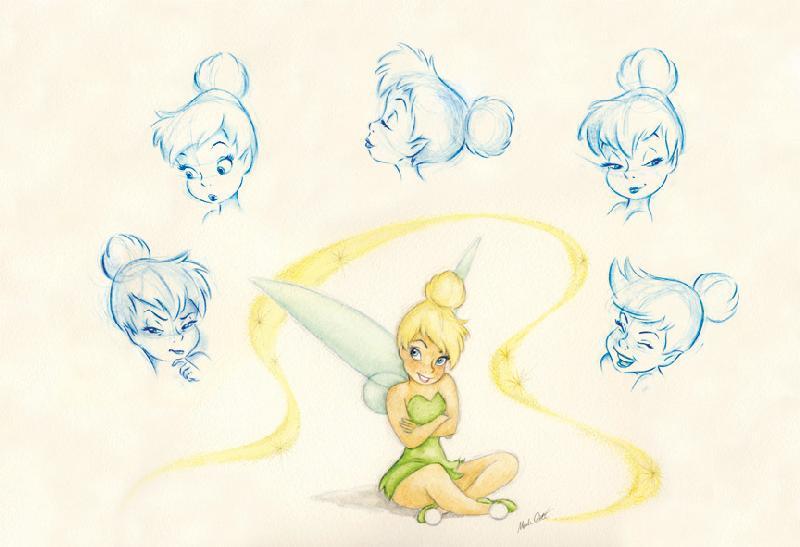 Tinker Bell | Disney concept art, Disney art, Disney sketches