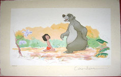 Jungle Book Artwork Walt Disney Artwork Mowgli & Baloo