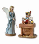 Pinocchio Artwork Pinocchio Artwork Blue Fairy & Pinocchio:  The Gift of Life is Thine