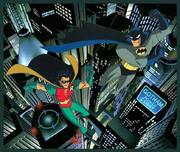 Superhero Artwork Superhero Artwork Gotham's Dynamic Duo