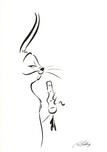 Daffy Duck Art Daffy Duck Art Debonair - Bugs Bunny