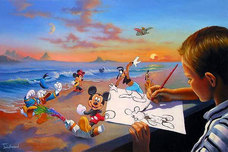 Mickey Mouse Fine Art Mickey Mouse Fine Art Dream Maker
