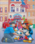Mickey Mouse Fine Art Mickey Mouse Fine Art Engine 55