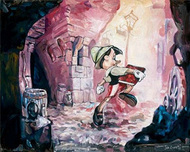 Pinocchio Artwork Pinocchio Artwork I'm a Boy! - Pinocchio
