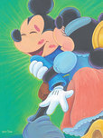 Mickey Mouse Fine Art Mickey Mouse Fine Art Kisses For Bravery