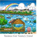 Charles Fazzino 3D Art Charles Fazzino 3D Art The South Carolina Series: Rainbow Over Pawley's Island (DX)