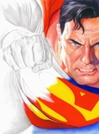 Alex Ross Comic Art Alex Ross Comic Art Rough Justice: Superman