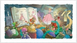 Cinderella Art Walt Disney Artwork Sew Beautiful