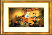 Pinocchio Artwork Pinocchio Artwork Geppetto's Workbench