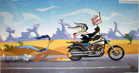 Wile E. Coyote Artwork Wile E. Coyote Artwork The Deuce You Say - Harley-Davidson