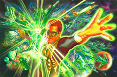 Alex Ross Comic Art Alex Ross Comic Art Green Lantern and the Power Ring (Paper)