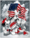 Mickey Mouse Fine Art Mickey Mouse Fine Art March of Independence