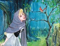Sleeping Beauty Artwork Sleeping Beauty Artwork Singing with the Birds - Sleeping Beauty