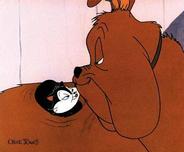 Marc Anthony Artwork by Chuck Jones Chuck Jones Animation Art Feed the Kitty