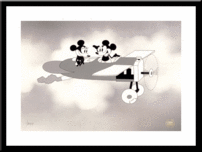 Mickey Mouse Animation Cels Mickey Mouse Animation Cels First Flight