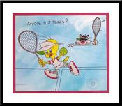 Tweety Bird Artwork Tweety Bird Artwork Anyone for tennis?