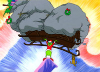 Artist Grinch Art portrait