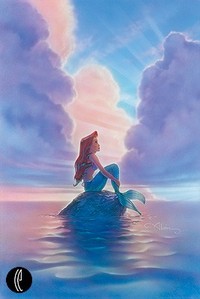 Artist Little Mermaid Artwork portrait