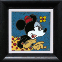 Artist Minnie Mouse Artwork portrait
