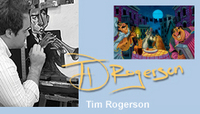 Artist Tim Rogerson portrait