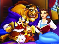 Artist Beauty and the Beast Art portrait