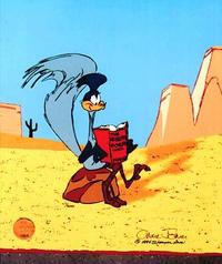 Artist Road Runner Artwork by Chuck Jones portrait