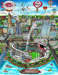Charles Fazzino 3D Art Charles Fazzino 3D Art MLB 2015 All-Star Game: Cincinnati (DX)