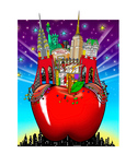 Charles Fazzino 3D Art Charles Fazzino 3D Art Sounds of the Little Apple (DX)