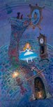Alice in Wonderland Animation Art Alice in Wonderland Animation Art Alice Floating Into Wonderland