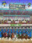 Charles Fazzino 3D Art Charles Fazzino 3D Art Belmont Stakes, 2006 (DX)