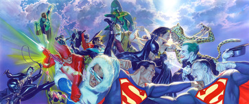 Alex Ross Comic Art Alex Ross Comic Art CLASH!