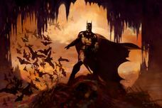Batman Animation Artwork  Batman Animation Artwork  Domain of the Bat (Canvas)