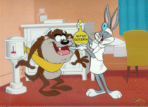 Bugs Bunny Animation Art Bugs Bunny Animation Art Dr. Devil and Mr. Hare