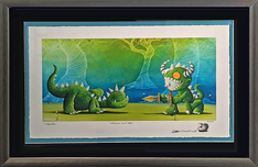 Fabio Napoleoni Fabio Napoleoni Friends and Foes (SN) Itty Bitty Collection (Framed)