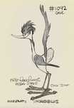 Road Runner Artwork by Chuck Jones Road Runner Artwork by Chuck Jones Early Bird