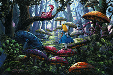 Alice in Wonderland Animation Art Alice in Wonderland Animation Art A Smile You Can Trust