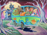 Scooby-Doo Artwork Hanna-Barbera Artwork  Hey, Look Over There! 