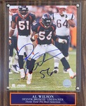 Sports Memorabilia & Collectibles Sports Memorabilia & Collectibles Al Wilson Denver Broncos Line Backer Plaque (Signed)