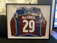 Sports Memorabilia & Collectibles Sports Memorabilia & Collectibles Nathan MacKinnon Colorado Avalanche  Signed Jersey (Framed)