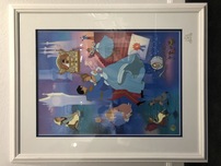 Cinderella Art Cinderella Art Cinderella's Golden Anniversary (Framed)