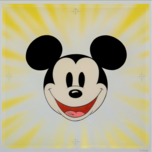 Mickey Mouse Artwork Mickey Mouse Artwork Here's Mickey!