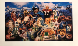 Sports Memorabilia & Collectibles Sports Memorabilia & Collectibles Ring of Fame II Lithograph (AP) (Framed)