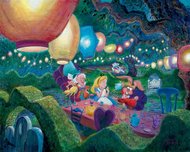 Alice in Wonderland Animation Art Alice in Wonderland Animation Art Mad Hatter's Tea Party