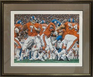 Sports Memorabilia & Collectibles Sports Memorabilia & Collectibles Broncos: Mile High Broncos (Framed)