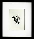 Pepe Le Pew Artwork Pepe Le Pew Artwork Pepe Le Pew (Framed)