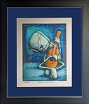 Fabio Napoleoni Fabio Napoleoni Playing on My Heart Strings (OE) Mini Print (Framed)