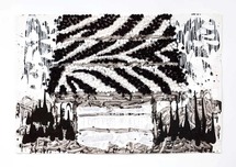 Tom Everhart Prints Tom Everhart Prints Raise the Roof - Faux Zebra - Original (Framed)