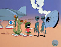 Marvin Martian Artwork by Chuck Jones Chuck Jones Animation Art Amateurs (Framed)